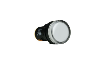 SCL 22mm LED INDICATOR 230AC WHITE