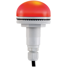 SIRENA P50 22MM LED BEACON RED 12-24VAC/DC WIRED