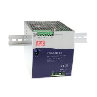 Meanwell 3 Phase DIN Mount Power Supplies TDR Series