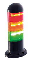 ELYPS LIGHT TOWER 24VAC/DC STEADY RED AMBER GREEN