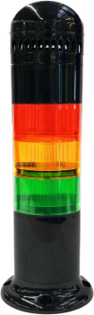 ELYPS LIGHT TOWER 240VAC STEADY RED AMBER GREEN SOUNDER