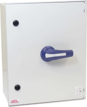 TELERGON ON-OFF SWITCH FUSE 125A 3P+N IP65 GRP ENCLOSURE